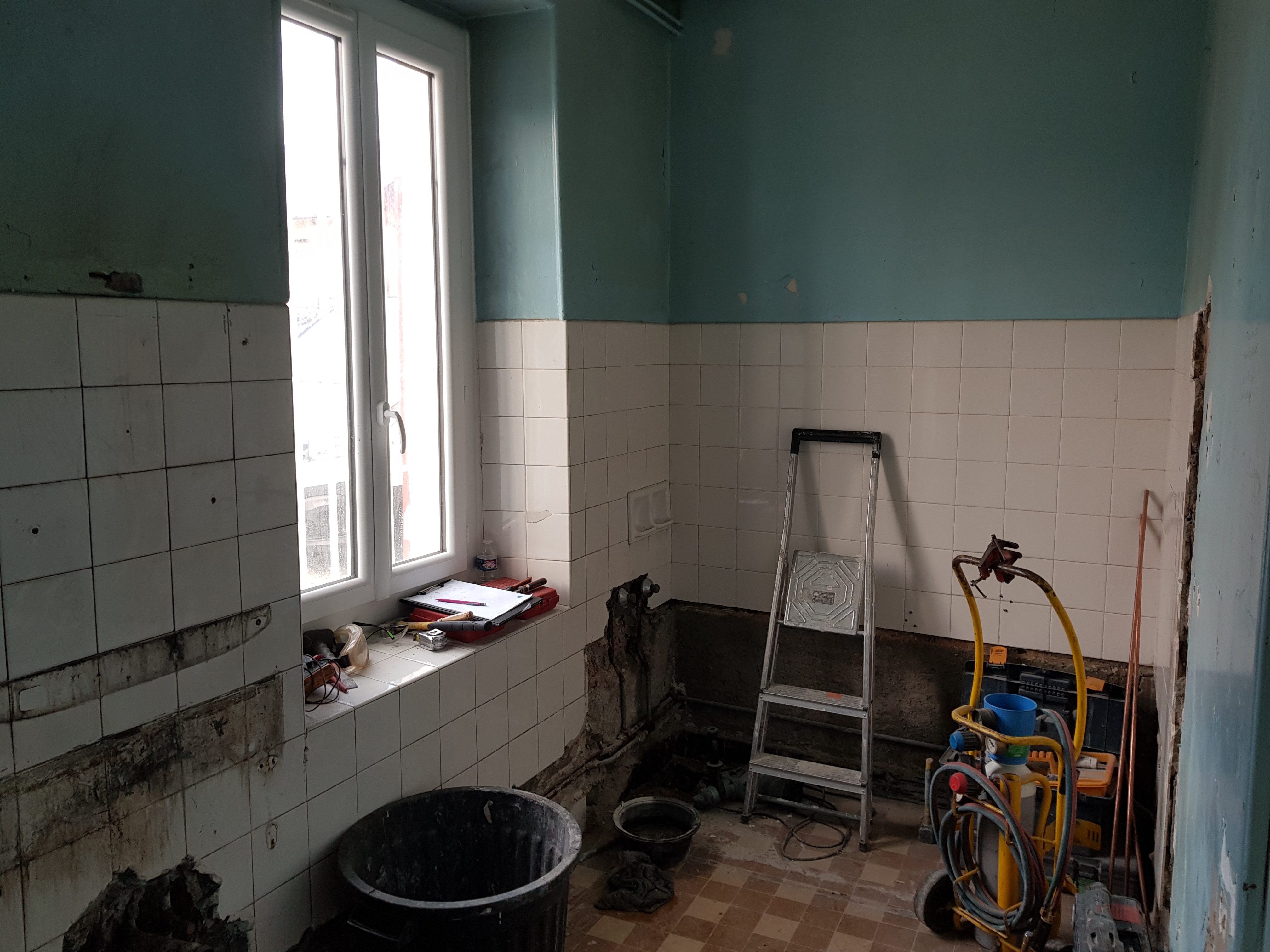Après modernisation salle d'eau