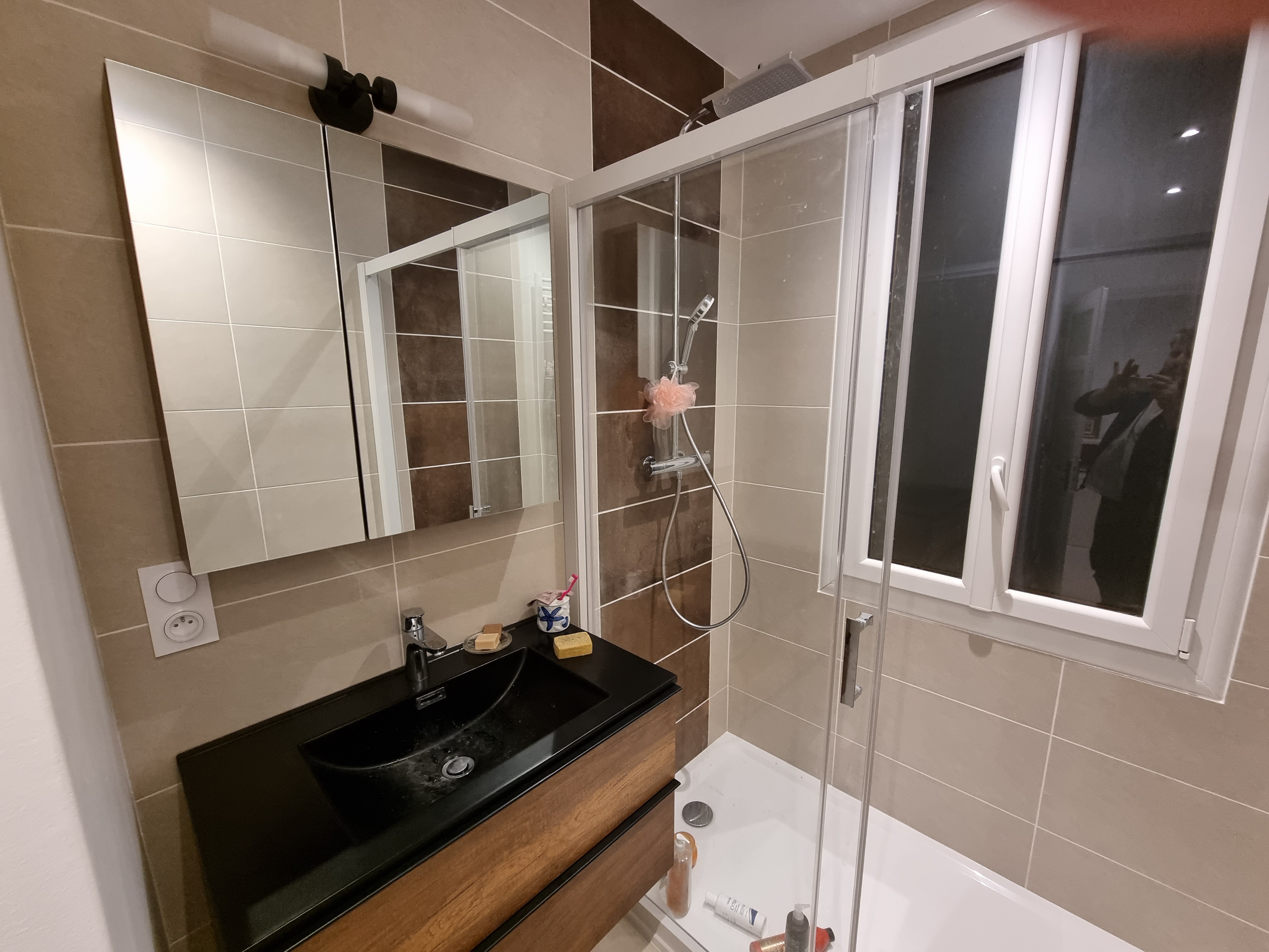 Avant modernisation salle de douche