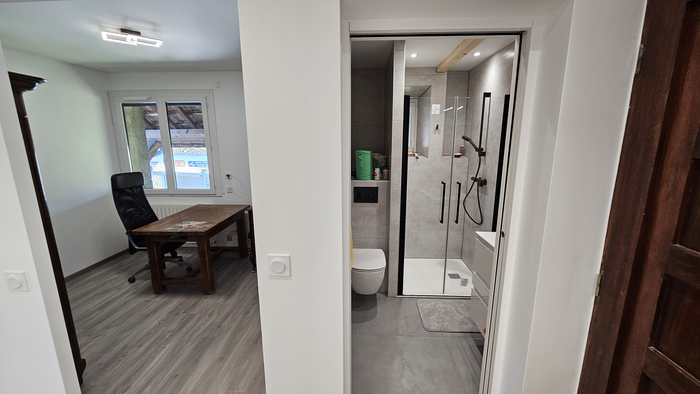 Avant rénovation salle d'eau